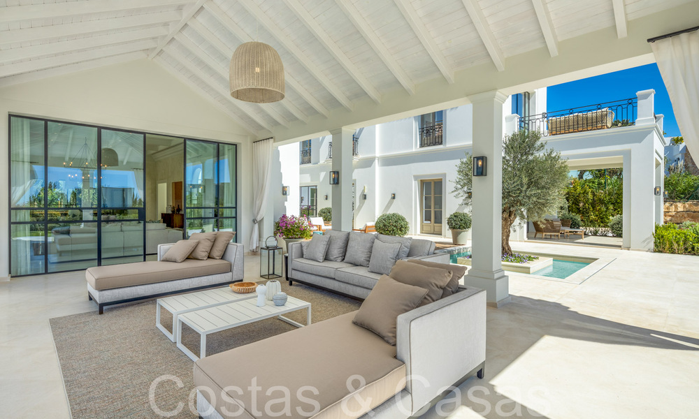 Villa de luxe prête à emménager au design méditerranéen contemporain à vendre dans un prestigieux quartier de golf à Nueva Andalucia, Marbella 68403