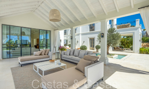 Villa de luxe prête à emménager au design méditerranéen contemporain à vendre dans un prestigieux quartier de golf à Nueva Andalucia, Marbella 68514