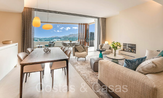 Prêt à emménager, appartement de prestige avec vue panoramique sur la mer à vendre à Marbella - Benahavis 68594 