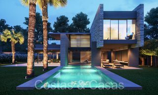 3 villas contemporaines neuves à vendre, à quelques pas de la plage de San Pedro, Marbella 68206 