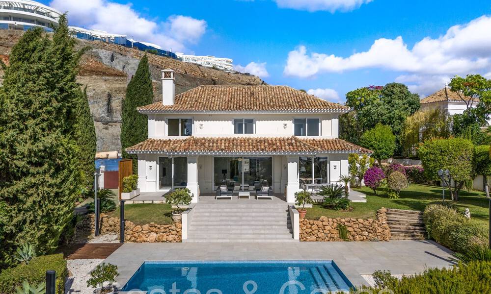 Villa de luxe prête à emménager à vendre, en première ligne de golf à La Quinta, Benahavis - Marbella 68254