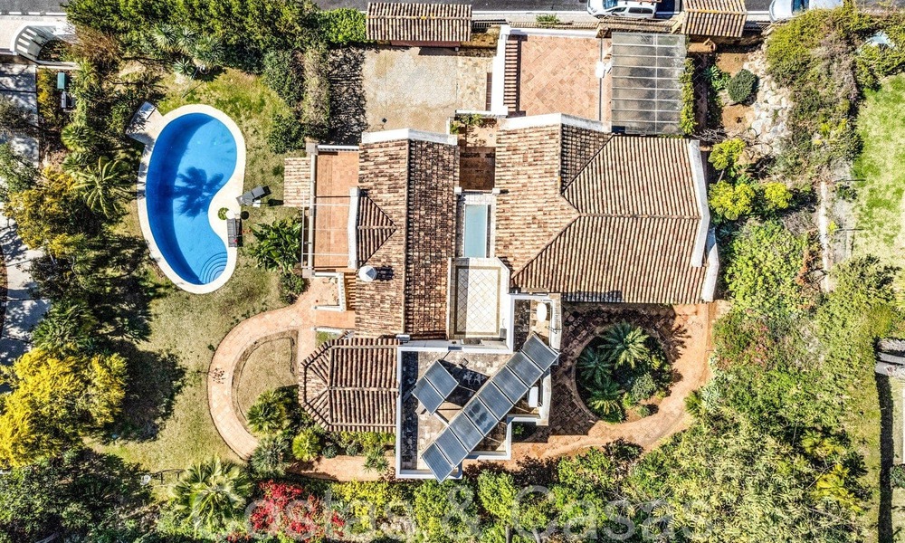 Prête à emménager, villa de luxe andalouse à vendre, dans la prestigieuse Cascada de Camojan à Marbella 68239