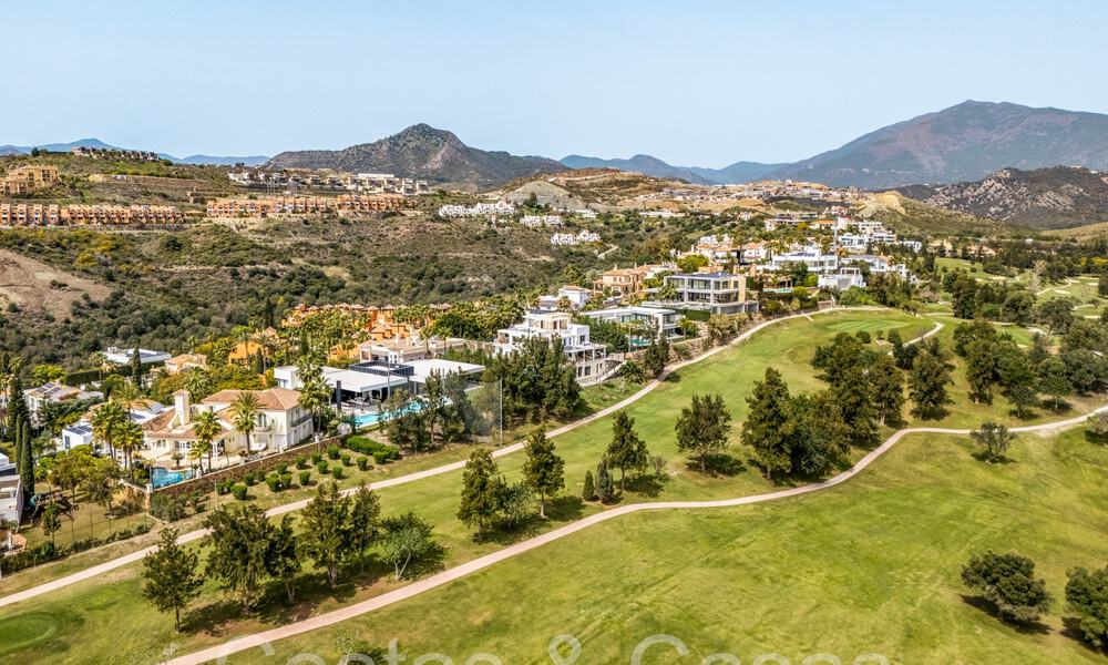 Villa moderne de plain-pied et luxueuse à vendre directement sur le terrain de golf à Benahavis - Marbella 68459