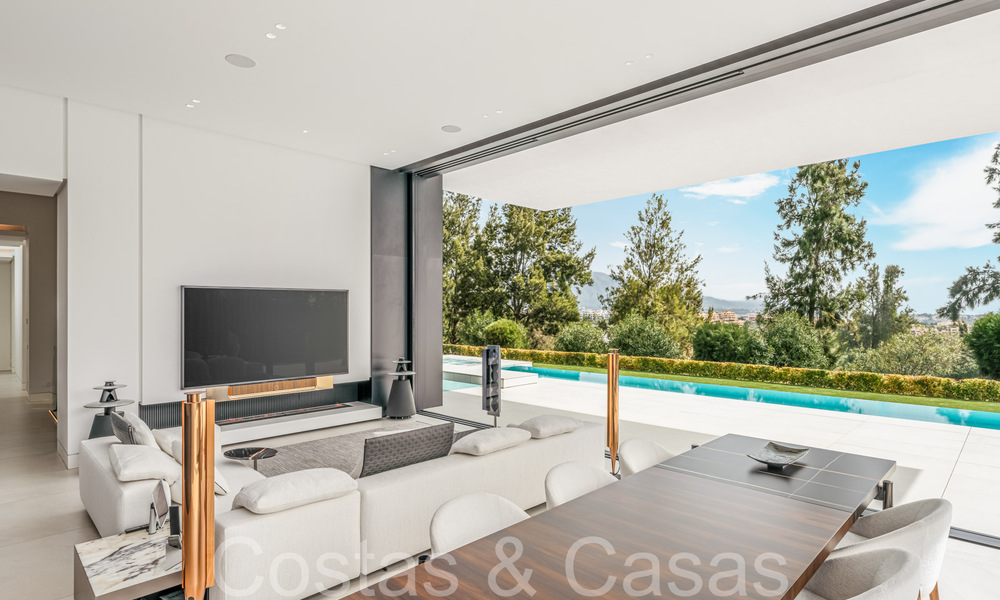 Villa moderne de plain-pied et luxueuse à vendre directement sur le terrain de golf à Benahavis - Marbella 68462