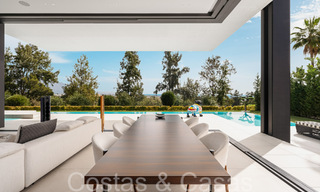 Villa moderne de plain-pied et luxueuse à vendre directement sur le terrain de golf à Benahavis - Marbella 68464 