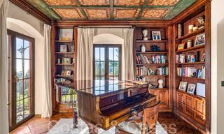 Majestueuse villa de luxe andalouse à vendre en pleine nature à El Madroñal, Benahavis - Marbella 68505 