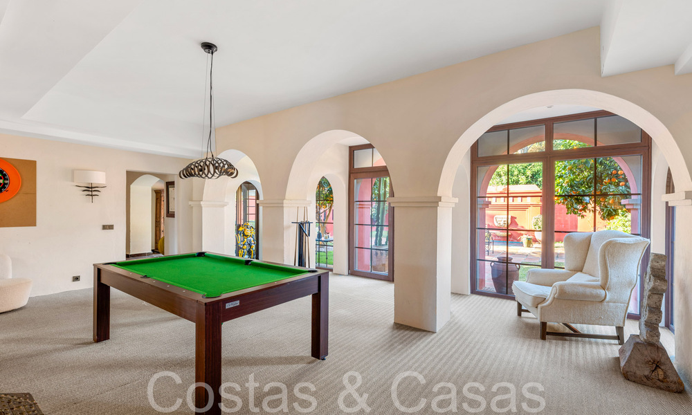 Majestueuse villa de luxe andalouse à vendre en pleine nature à El Madroñal, Benahavis - Marbella 68511