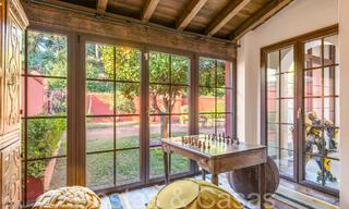 Majestueuse villa de luxe andalouse à vendre en pleine nature à El Madroñal, Benahavis - Marbella 68512 