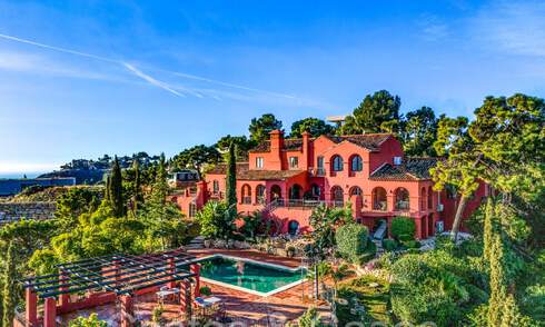 Majestueuse villa de luxe andalouse à vendre en pleine nature à El Madroñal, Benahavis - Marbella 68513