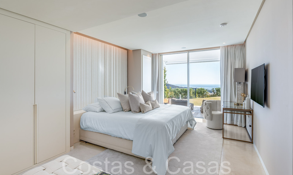 Prêt à emménager! Appartement de jardin contemporain avec de belles vues sur la mer à vendre, à quelques minutes en voiture du centre de Marbella 68654