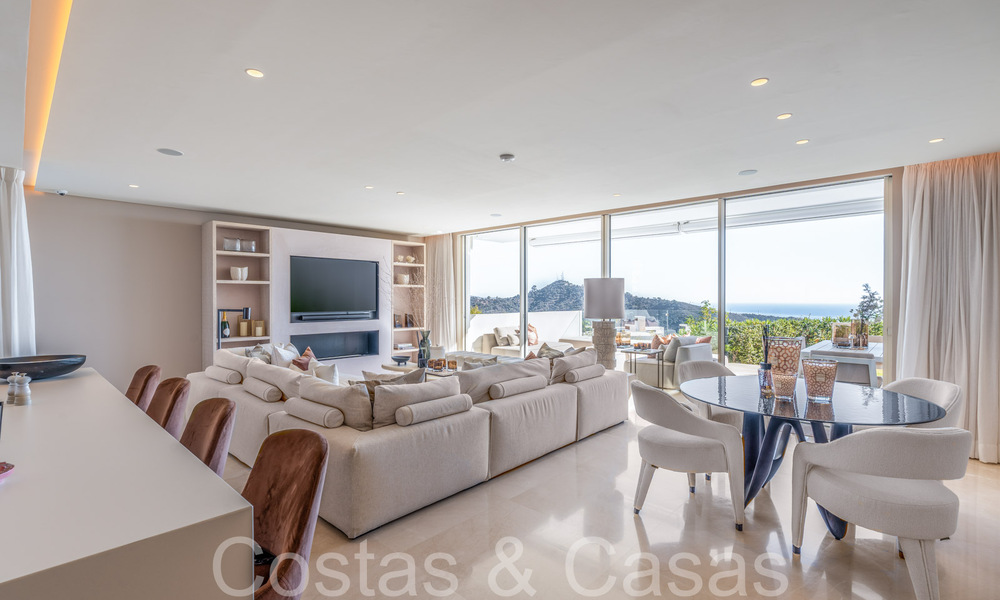 Prêt à emménager! Appartement de jardin contemporain avec de belles vues sur la mer à vendre, à quelques minutes en voiture du centre de Marbella 68657