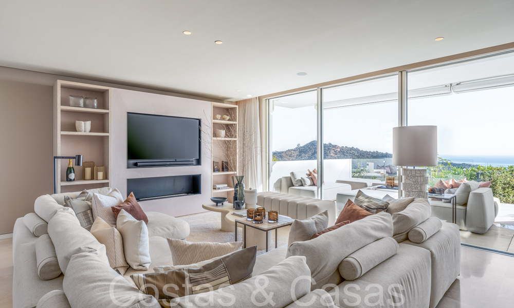 Prêt à emménager! Appartement de jardin contemporain avec de belles vues sur la mer à vendre, à quelques minutes en voiture du centre de Marbella 68658