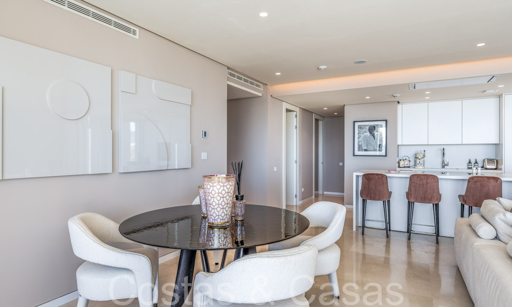 Prêt à emménager! Appartement de jardin contemporain avec de belles vues sur la mer à vendre, à quelques minutes en voiture du centre de Marbella 68659