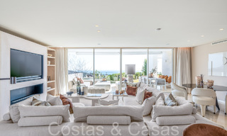 Prêt à emménager! Appartement de jardin contemporain avec de belles vues sur la mer à vendre, à quelques minutes en voiture du centre de Marbella 68661 