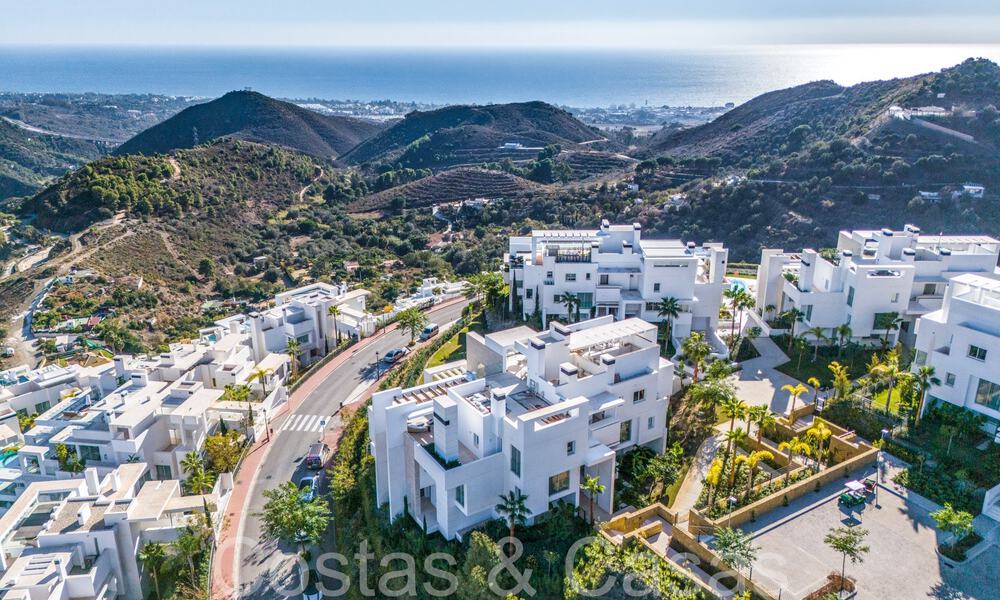 Prêt à emménager! Appartement de jardin contemporain avec de belles vues sur la mer à vendre, à quelques minutes en voiture du centre de Marbella 68668