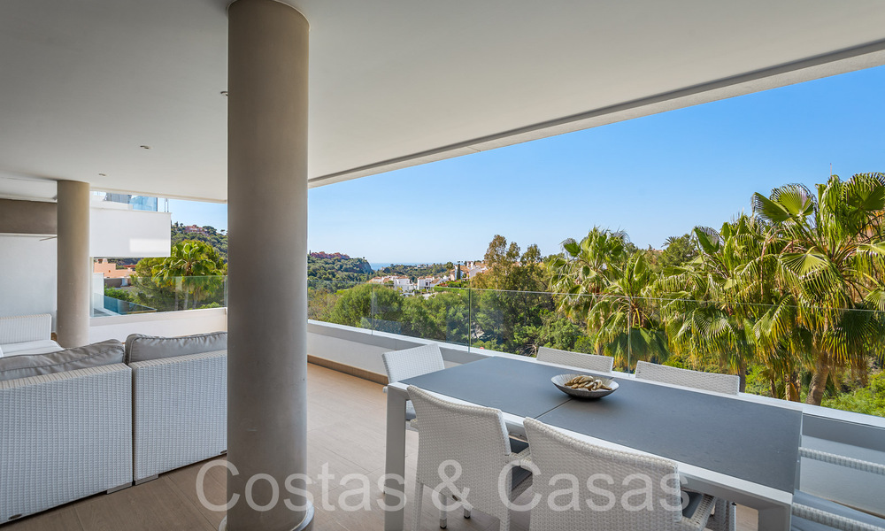 Prêt à emménager dans un appartement moderne à vendre avec vue panoramique à Benahavis - Marbella 68529