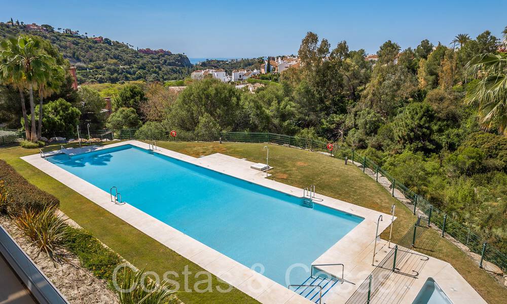 Prêt à emménager dans un appartement moderne à vendre avec vue panoramique à Benahavis - Marbella 68533