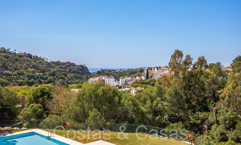 Prêt à emménager dans un appartement moderne à vendre avec vue panoramique à Benahavis - Marbella 68535