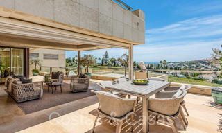 Luxueux penthouse en duplex à vendre avec piscine privée et vue sur la mer à Nueva Andalucia, Marbella 68976 