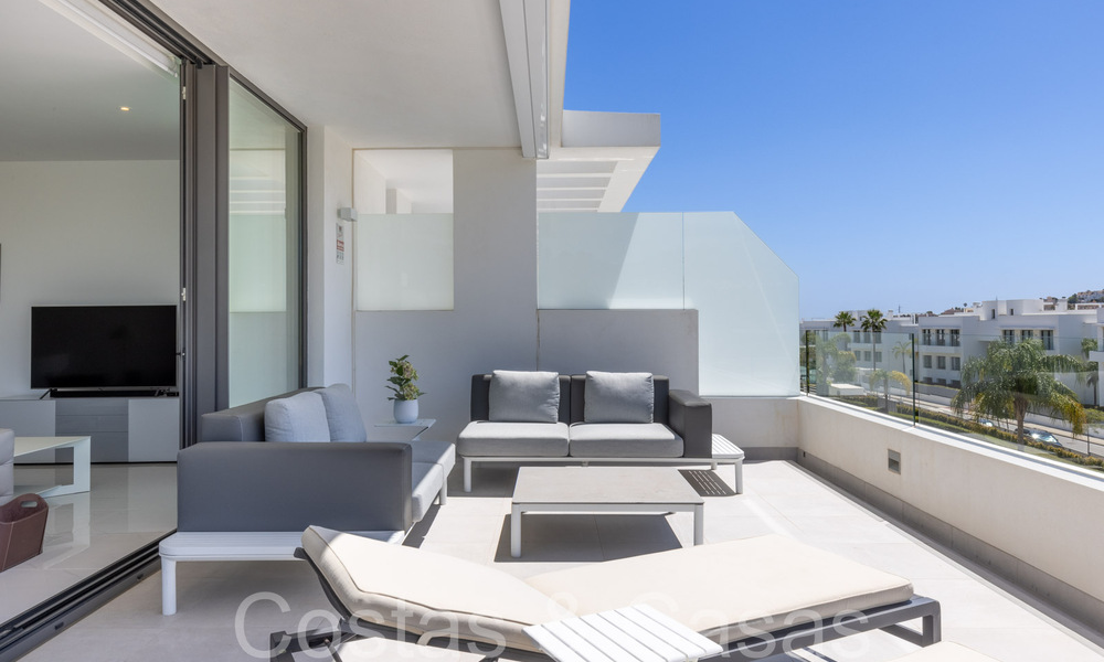 Appartement moderne et design prêt à emménager à vendre près du terrain de golf dans le triangle d'or de Marbella - Benahavis - Estepona 68769