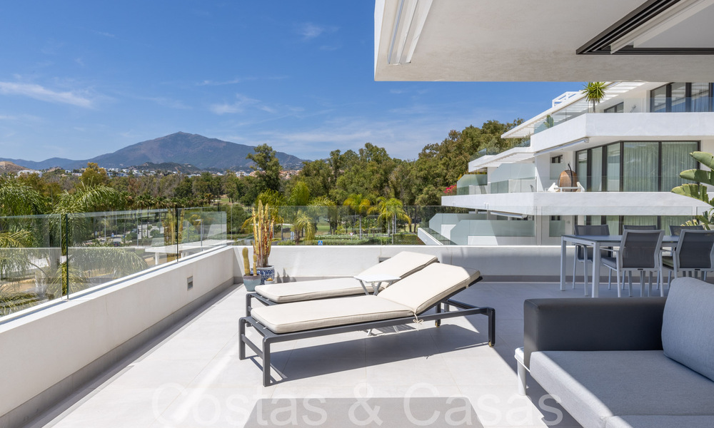 Appartement moderne et design prêt à emménager à vendre près du terrain de golf dans le triangle d'or de Marbella - Benahavis - Estepona 68771