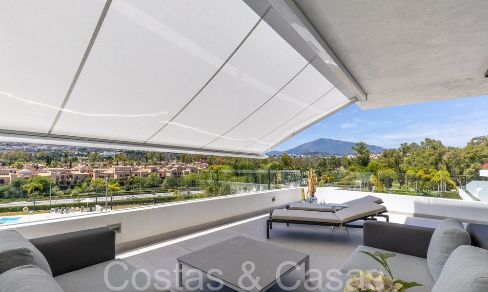 Appartement moderne et design prêt à emménager à vendre près du terrain de golf dans le triangle d'or de Marbella - Benahavis - Estepona 68772