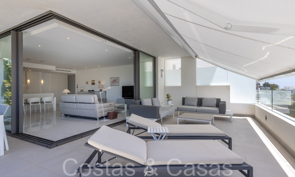 Appartement moderne et design prêt à emménager à vendre près du terrain de golf dans le triangle d'or de Marbella - Benahavis - Estepona 68774