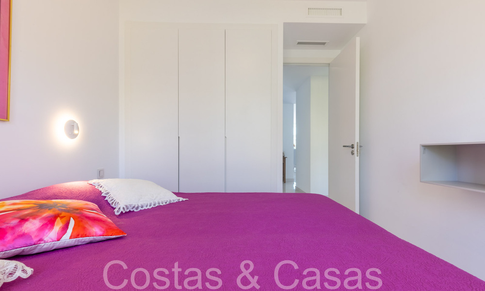 Appartement moderne et design prêt à emménager à vendre près du terrain de golf dans le triangle d'or de Marbella - Benahavis - Estepona 68796