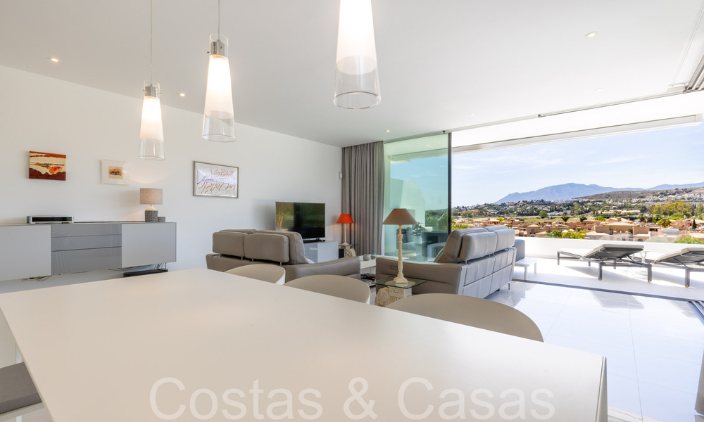 Appartement moderne et design prêt à emménager à vendre près du terrain de golf dans le triangle d'or de Marbella - Benahavis - Estepona 68806