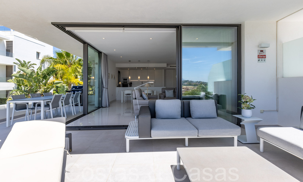 Appartement moderne et design prêt à emménager à vendre près du terrain de golf dans le triangle d'or de Marbella - Benahavis - Estepona 68816