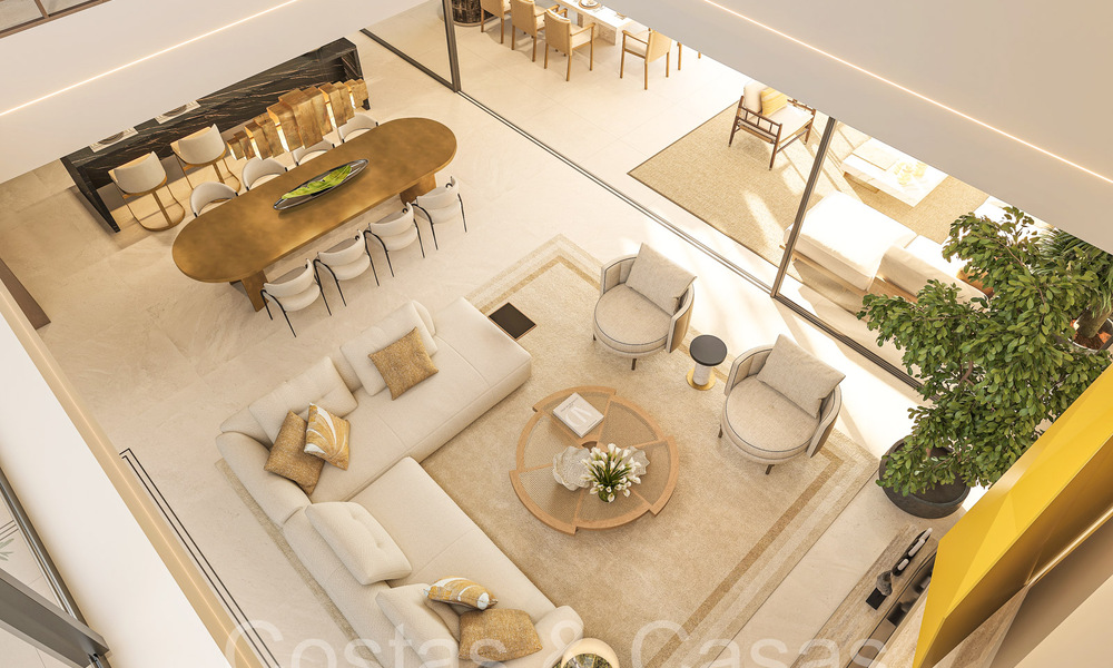 Revente! Maison design ultramoderne à vendre dans un complexe privilégié sur le Golden Mile de Marbella 69069