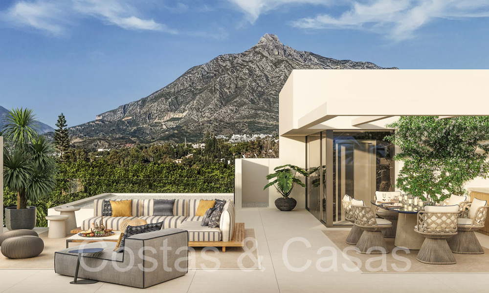 Revente! Maison design ultramoderne à vendre dans un complexe privilégié sur le Golden Mile de Marbella 69081