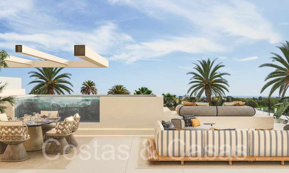 Revente! Maison design ultramoderne à vendre dans un complexe privilégié sur le Golden Mile de Marbella 69082