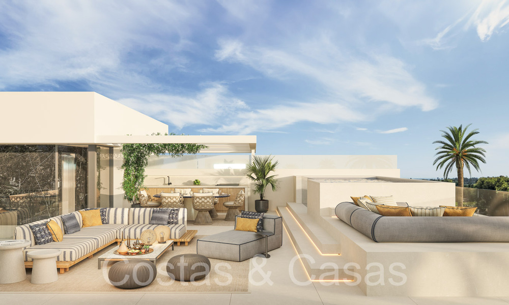 Revente! Maison design ultramoderne à vendre dans un complexe privilégié sur le Golden Mile de Marbella 69083