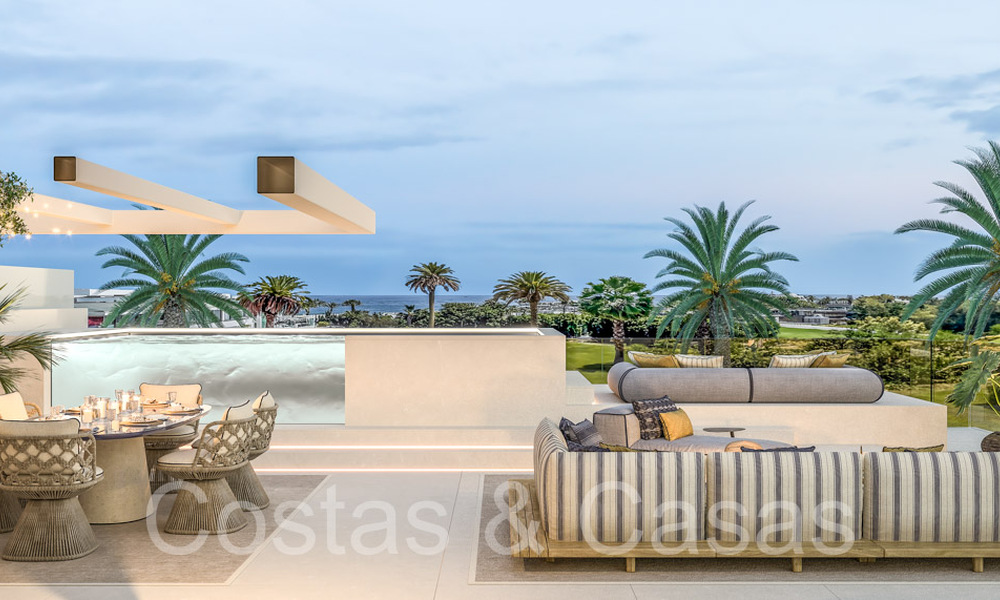 Revente! Maison design ultramoderne à vendre dans un complexe privilégié sur le Golden Mile de Marbella 69088