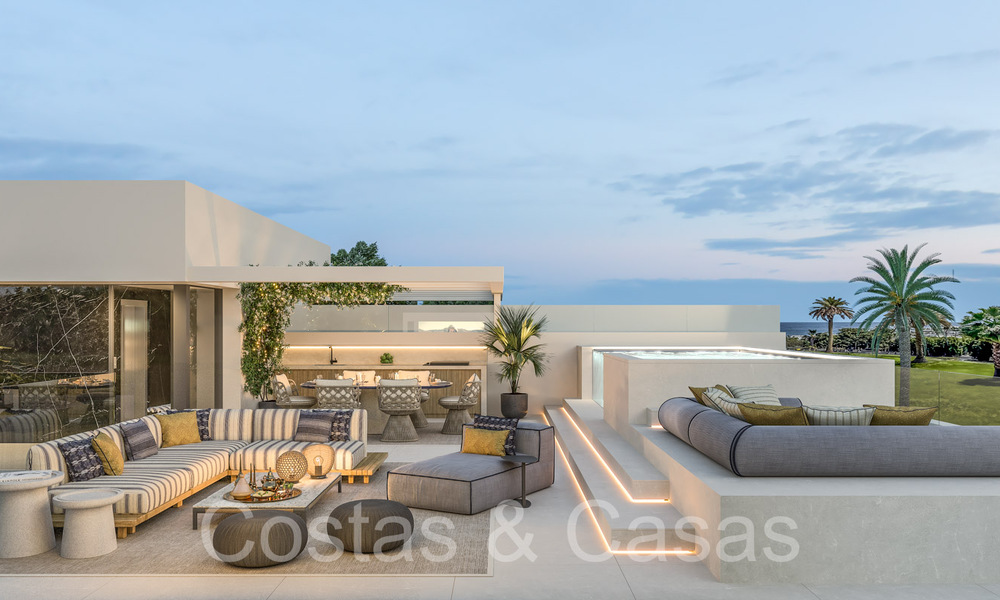 Revente! Maison design ultramoderne à vendre dans un complexe privilégié sur le Golden Mile de Marbella 69089