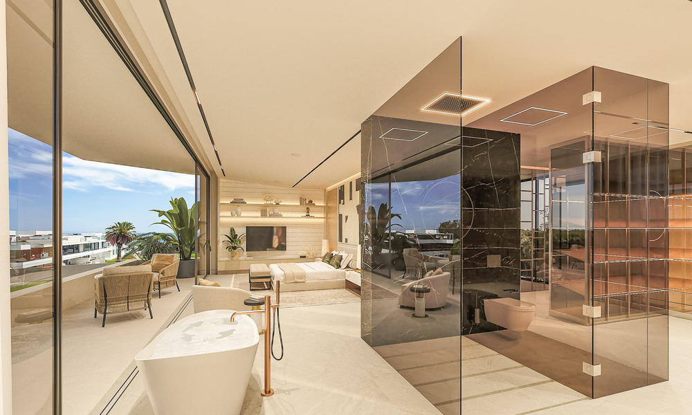 Revente! Maison design ultramoderne à vendre dans un complexe privilégié sur le Golden Mile de Marbella 69103