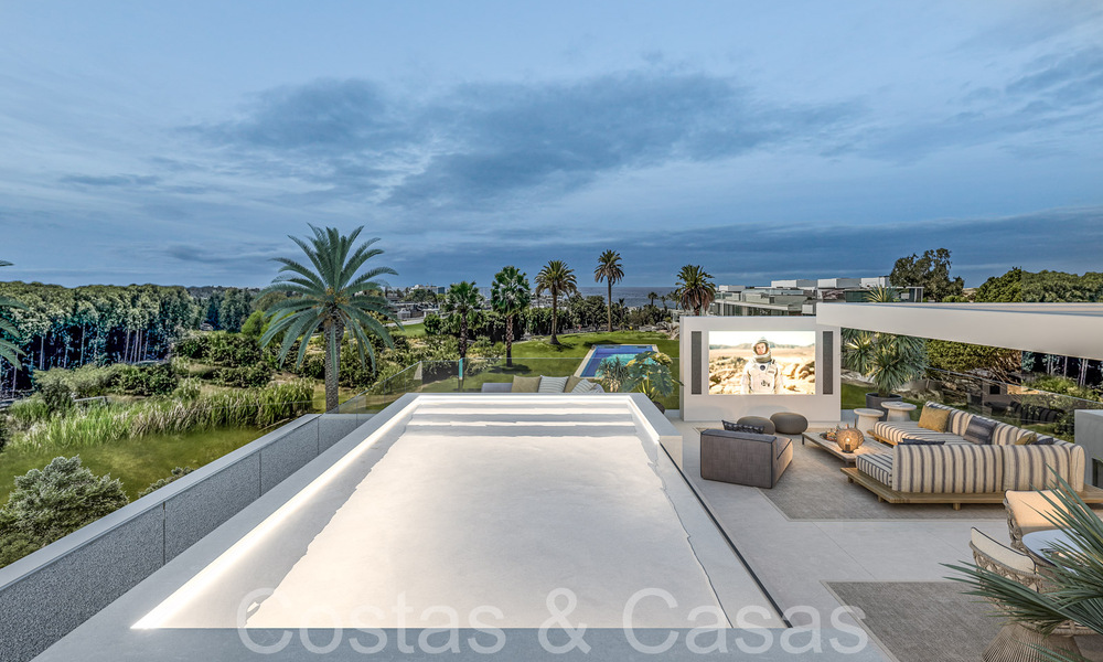 Revente! Maison design ultramoderne à vendre dans un complexe privilégié sur le Golden Mile de Marbella 69104