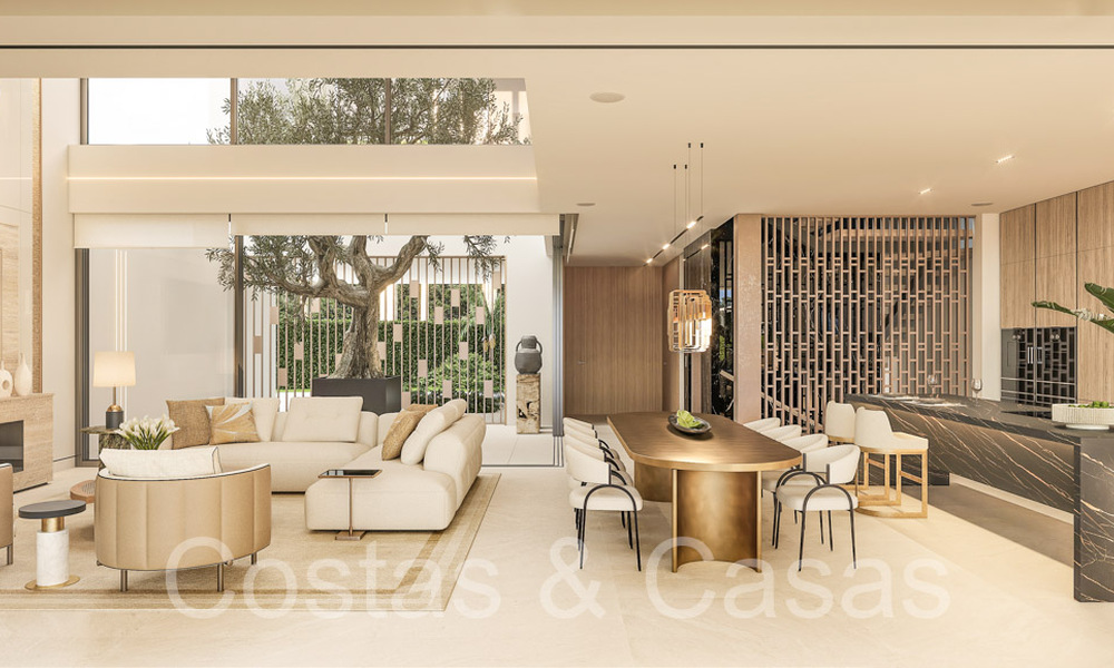 Revente! Maison design ultramoderne à vendre dans un complexe privilégié sur le Golden Mile de Marbella 69105