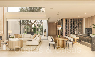 Revente! Maison design ultramoderne à vendre dans un complexe privilégié sur le Golden Mile de Marbella 69105 