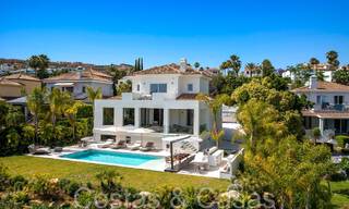 Belle villa rénovée de style méditerranéen contemporain à vendre, adjacente au terrain de golf de Benahavis - Marbella 69117 