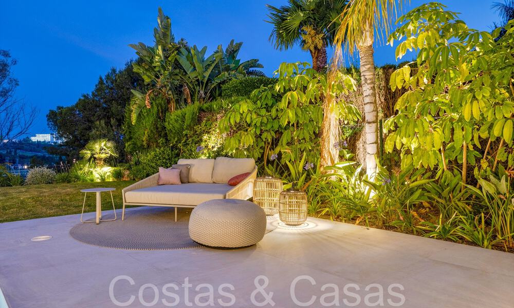 Belle villa rénovée de style méditerranéen contemporain à vendre, adjacente au terrain de golf de Benahavis - Marbella 69143
