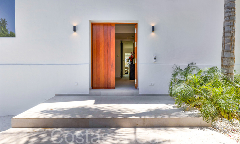 Belle villa rénovée de style méditerranéen contemporain à vendre, adjacente au terrain de golf de Benahavis - Marbella 69152