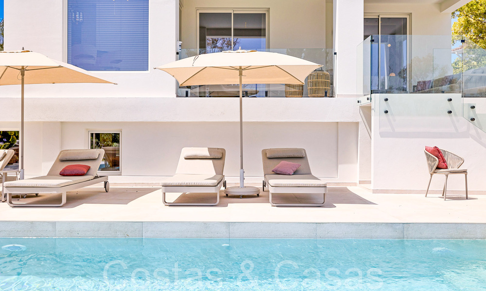 Belle villa rénovée de style méditerranéen contemporain à vendre, adjacente au terrain de golf de Benahavis - Marbella 69221