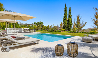 Belle villa rénovée de style méditerranéen contemporain à vendre, adjacente au terrain de golf de Benahavis - Marbella 69226 