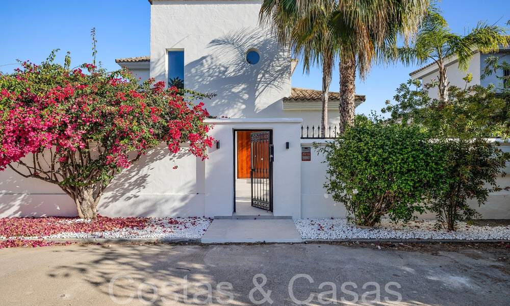 Belle villa rénovée de style méditerranéen contemporain à vendre, adjacente au terrain de golf de Benahavis - Marbella 69229