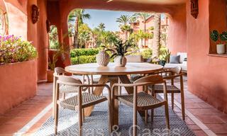 Appartement supérieur avec jardin dans un complexe privilégié en bord de mer sur le New Golden Mile entre Marbella et Estepona 69388 