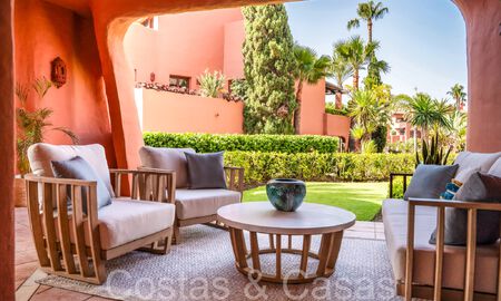 Appartement supérieur avec jardin dans un complexe privilégié en bord de mer sur le New Golden Mile entre Marbella et Estepona 69389