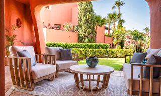 Appartement supérieur avec jardin dans un complexe privilégié en bord de mer sur le New Golden Mile entre Marbella et Estepona 69389 