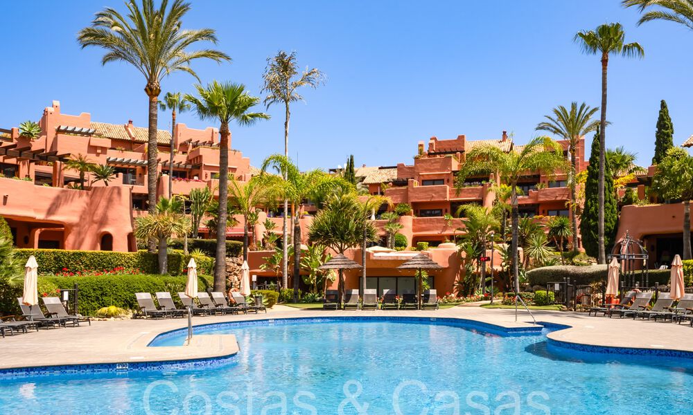 Appartement supérieur avec jardin dans un complexe privilégié en bord de mer sur le New Golden Mile entre Marbella et Estepona 69393